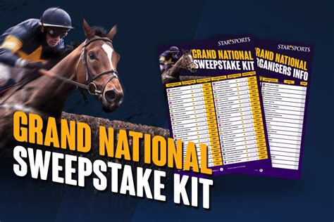 Grand National Sweepstakes Kit 2024 Nonie Annabell