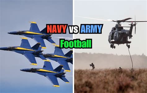 Gridiron Glory The Epic Clash Of Army Vs Navy Football