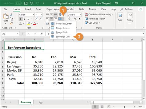 Guide To How To Make All Merged Cells The Same Size Excel Dashboards Com