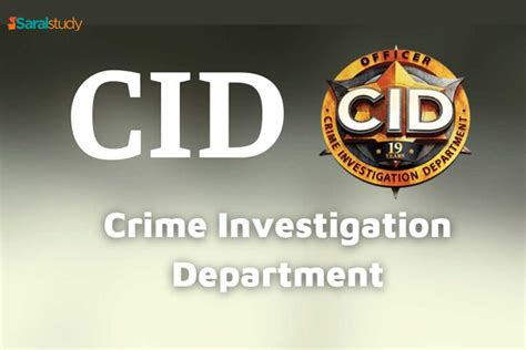 Guide To Police Cid Criminal Investigation Department Join The Cops