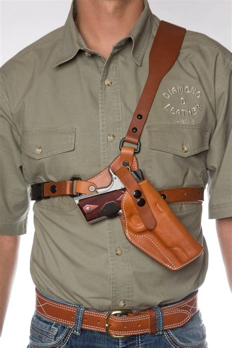 Guides Choice Leather Chest Holster The Ultimate Outdoor Gun Holster