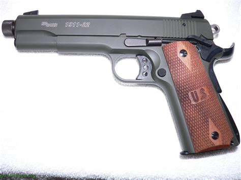 Gunlistings Org Pistols Sig Sauer 1911 22 Unfired Dark Olive Drab W Tb