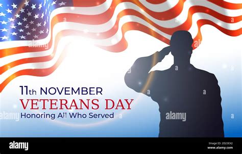 Happy And Free Veterans Day November 11Th Stock Illustration Download