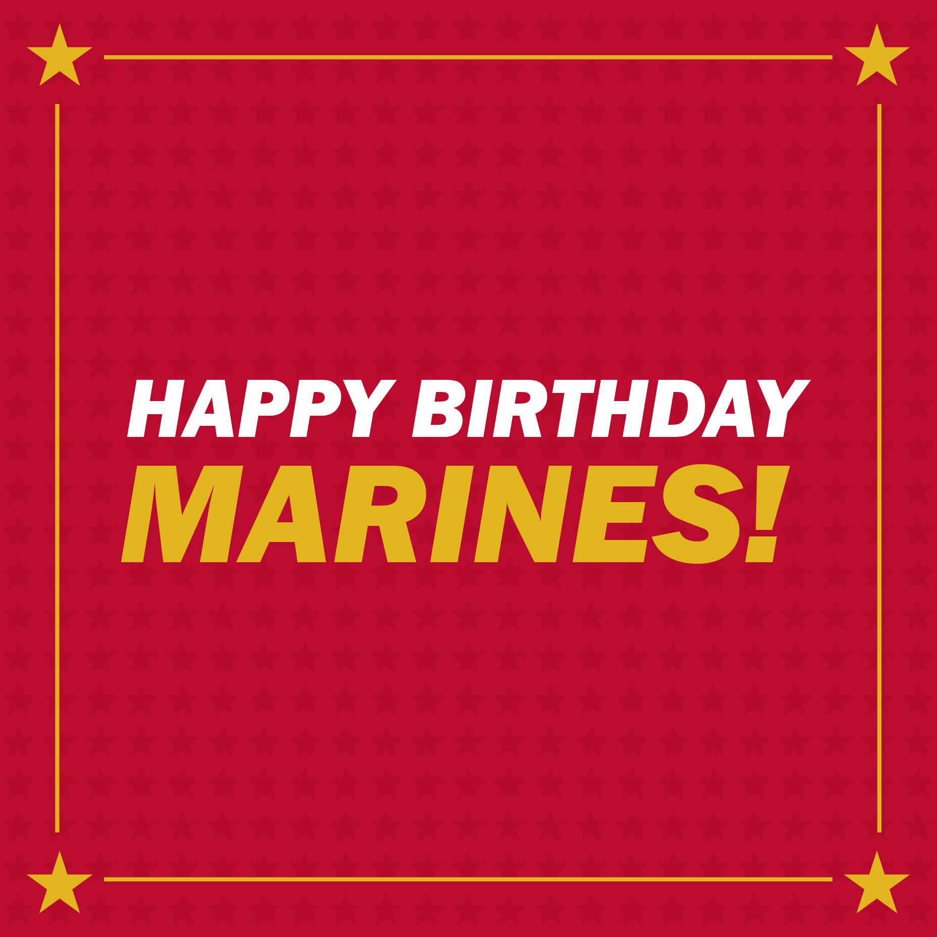 Happy Birthday Marines Marine Corps Birthday United States Marine