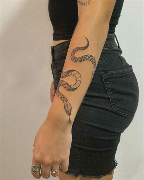 Healing Trauma Tattoo Ideas 17 Snakes Wrapped Around Arm Tattoo