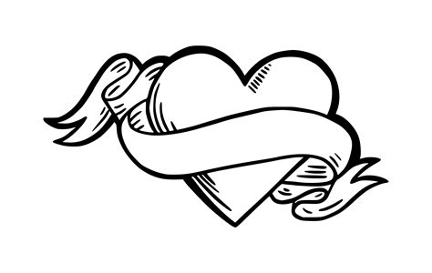 Heart Tattoo Svg