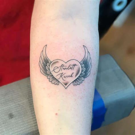 Heart With Wings Tattoo Ideas