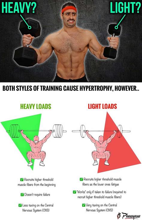 Heavy Vs Light Weight Training