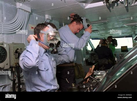 Helmsmen On Board Uss Harry S Truman Cvn 75 Quarter Master Third