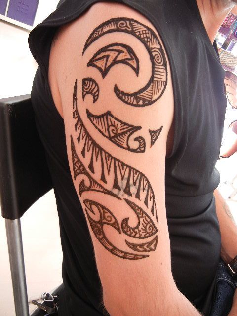 Henna Tattoo Upper Arm