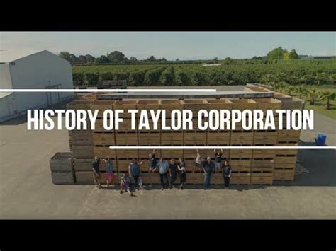 History Of Taylor Corporation Youtube