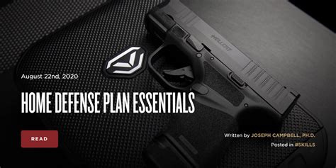 Home Defense Plan Essentials The Armory Life