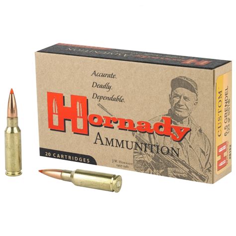 Hornady 6 5 Grendel Ammunition Custom H81513 90 Grain Cx Ballistic Tip