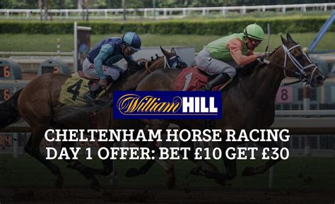 Horse Racing At William Hill Bet 10 Get 20 Free Bet