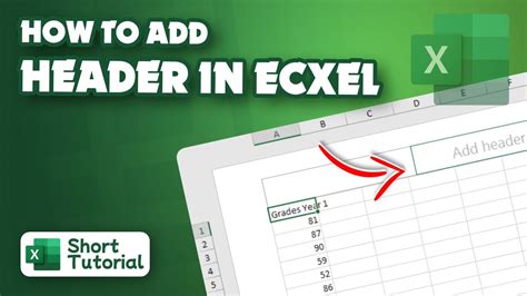 How To Add Header In Excel 2024 Initial Solution Youtube