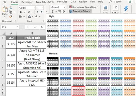 How To Alternate Row Colors In Excel With Conditional Formatting