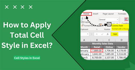 How To Apply Total Cell Style In Excel Cell Styles In Excel Earn