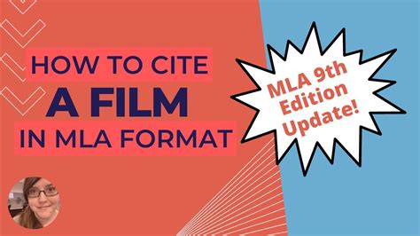 How To Cite A Film Movie In Mla 9Th Edition Youtube