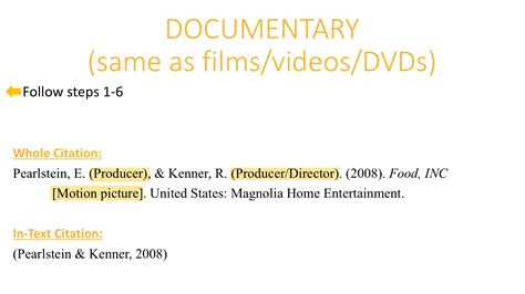 How To Cite A Movie In Apa A Quick Guide And Examples