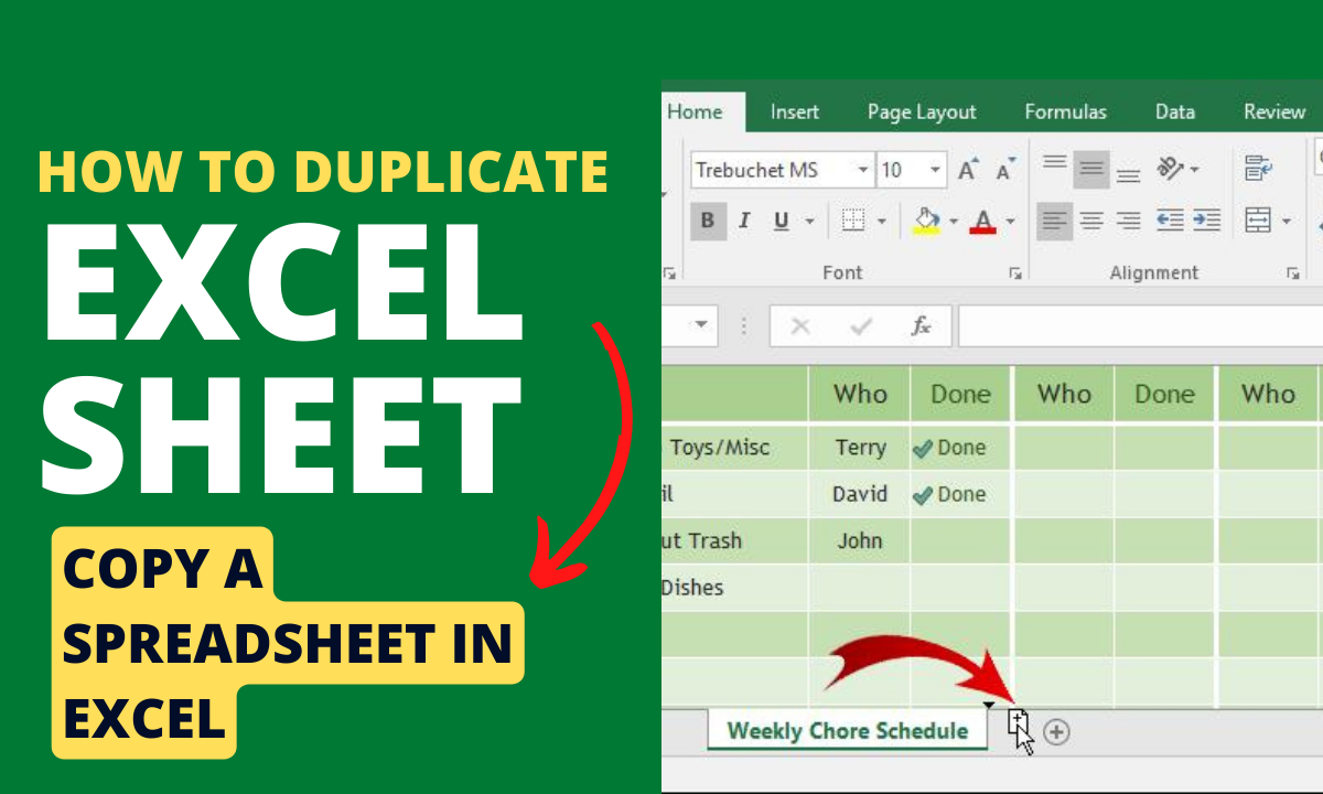 How To Duplicate Excel Sheet Copy A Spreadsheet In Excel Earn Excel