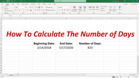 How To Find Number Of Days Between 2 Dates In Excel Explained How To