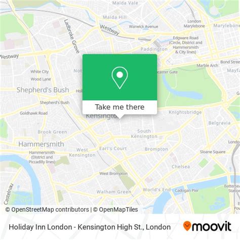 How To Get To Holiday Inn London Kensington High St By Tube Bus Or