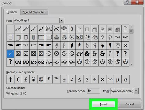 How To Insert A Check Mark In Excel 9 Steps With Pictures