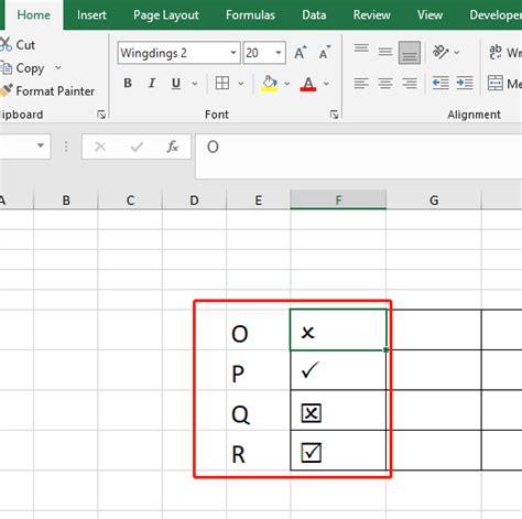 How To Insert Tick And Cross Marks Quickly In Microsoft Excel My