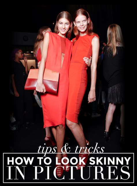 How To Look Skinny In Pictures Stylecaster