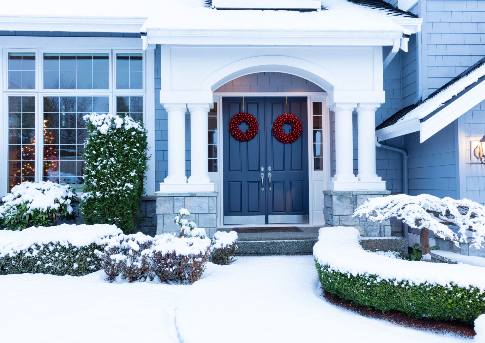 How To Maximize Your Home S Curb Appeal In Winter Real Estate Advisors