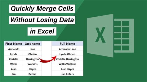 How To Merge Two Cells In Excel Without Losing Any Data Exceldemy