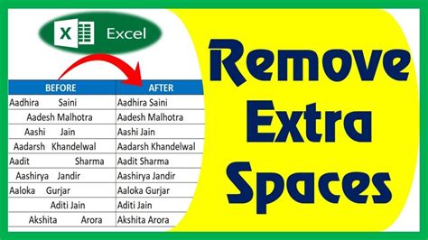 How To Remove Multiple Spaces In Excel Neak Niporn