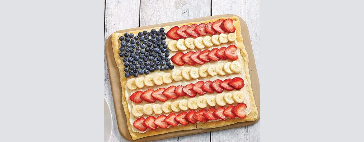 How To Stars Stripes Dessert Pizza Youtube