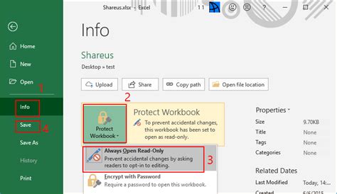 How To Unlock Excel File From Read Only To Edit In Excel 2010 2013 2016