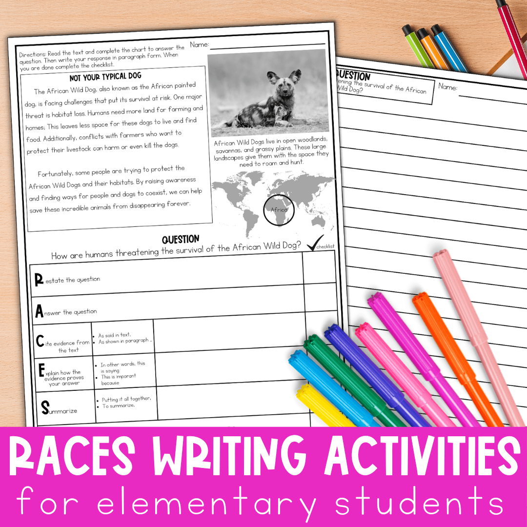 How To Use The Race Writing Strategy With Students Create Inspire Teach