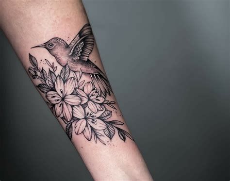 Hummingbird Feeding Best Tattoo Ideas For Men Women