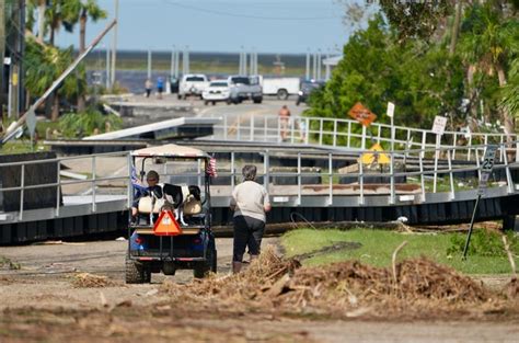 Hurricane Helene Aftermath Damage On Homes In Florida Big Bend Region