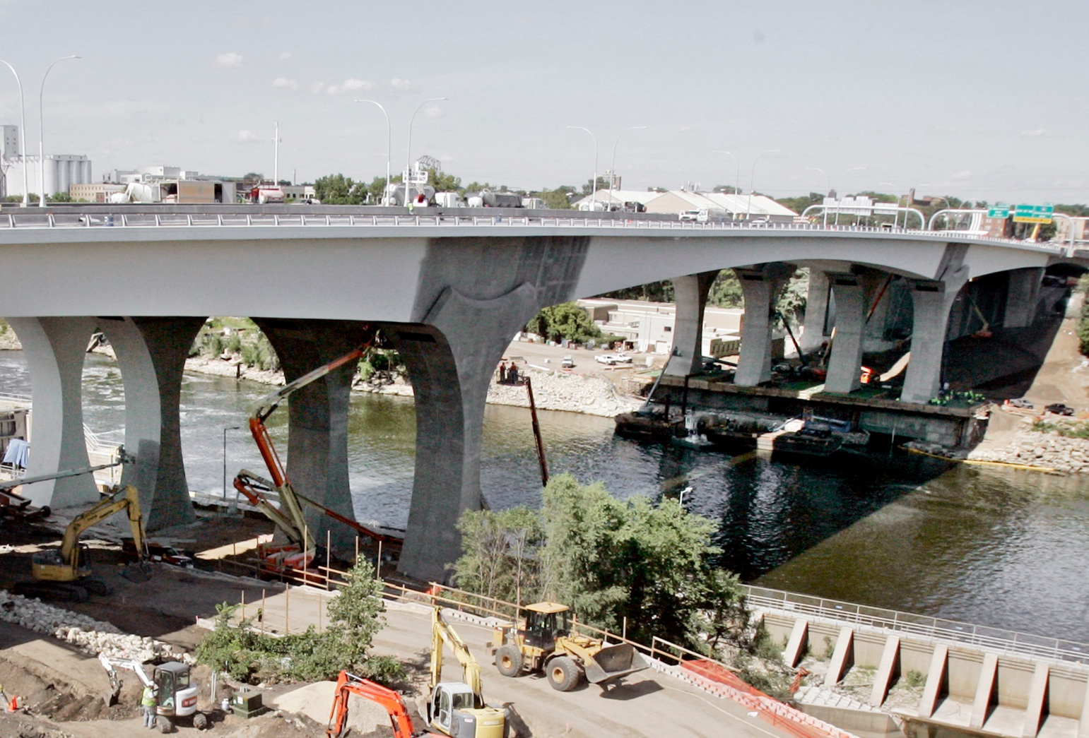 I 35W Bridge Minneapolis 2009 The New Bridge Replaced A Collapsed One