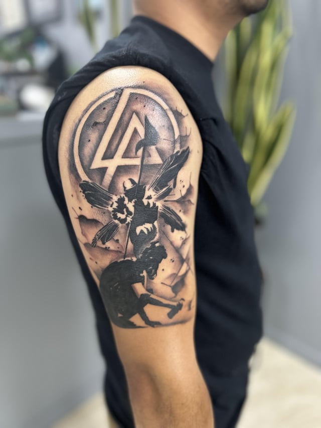 I Finally Got My Linkin Park Tattoo Yesterday Loved How It Turned Out R Linkinpark