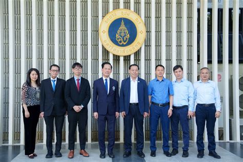 Ict Mahidol Welcomed Delegates From China University Of Petroleum