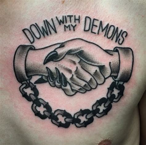 If You Want To Make Demon 3D Hand Tattoo Yourself And You Are Looking