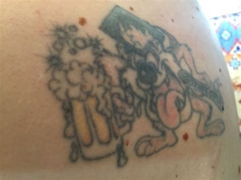 In 2017 This Tat Of The Taz Is 25 Years Old Taz 25 Years Old I Tattoo