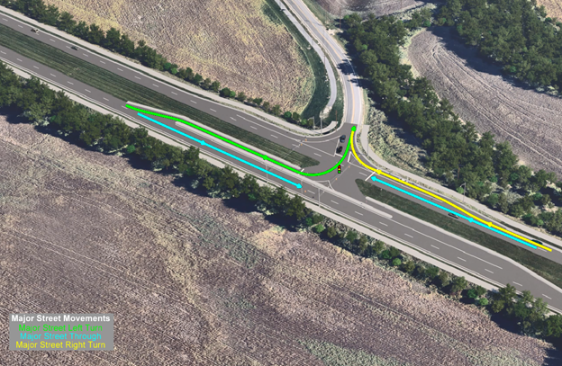 Indot Green T Intersection