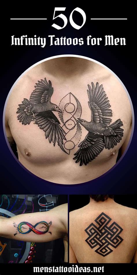 Infinity Tattoo Chest Tattoos For Men