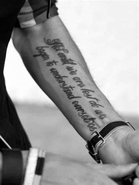 Inner Forearm Tattoos Writing