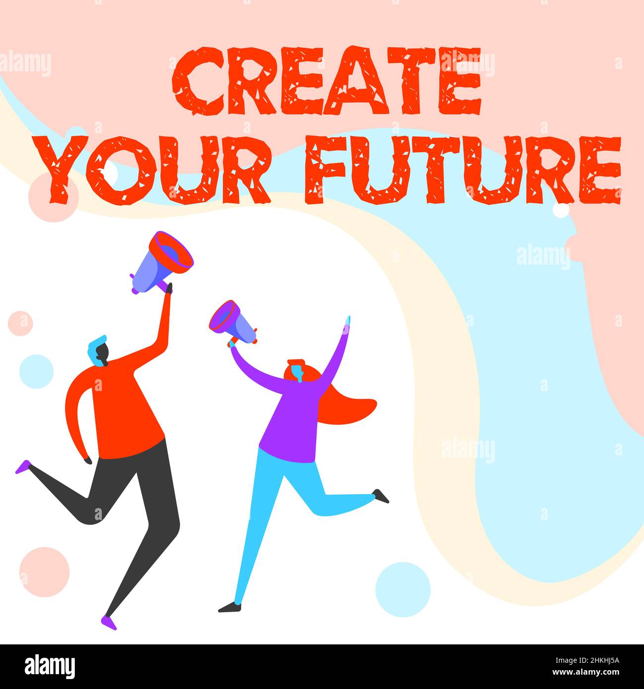 Inspiration Showing Sign Create Your Future Business Overview Set