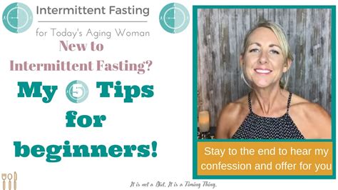 Intermittent Fasting For Today S Aging Woman 5 Tips For Beginner