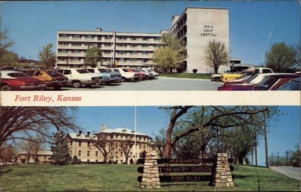 Irwin Army Hospital Headquarters Building Fort Riley Ks