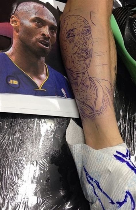 Is This Tattoo Of Nba Superstar Kobe Bryant The Greatest Ever Kobe