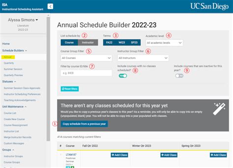 It Services Annual Schedule Builder Asb Information Technology